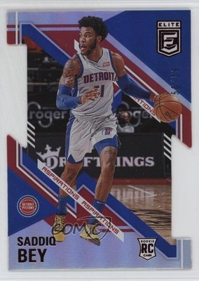 2020-21 Donruss Elite Rookies Aspirations 56/59 Saddiq Bey #103 Rookie RC 1dm7