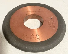 Univel 1FF1 4” X 7/16” X 1 1/4”  Full Radius Diamond Grinding Wheel