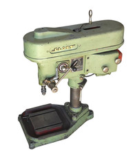 Flott TB6 /III Tischbohrmaschine Höhenverstellung 12er Nut 380 Volt