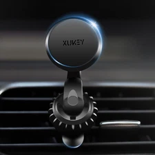 Magnetic Car Air Vent Phone Holder Mount 360° Rotating For iPhone Samsung GPS
