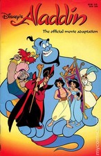 Aladdin Official Movie Adaptation 1A FN 1992 Stock Image