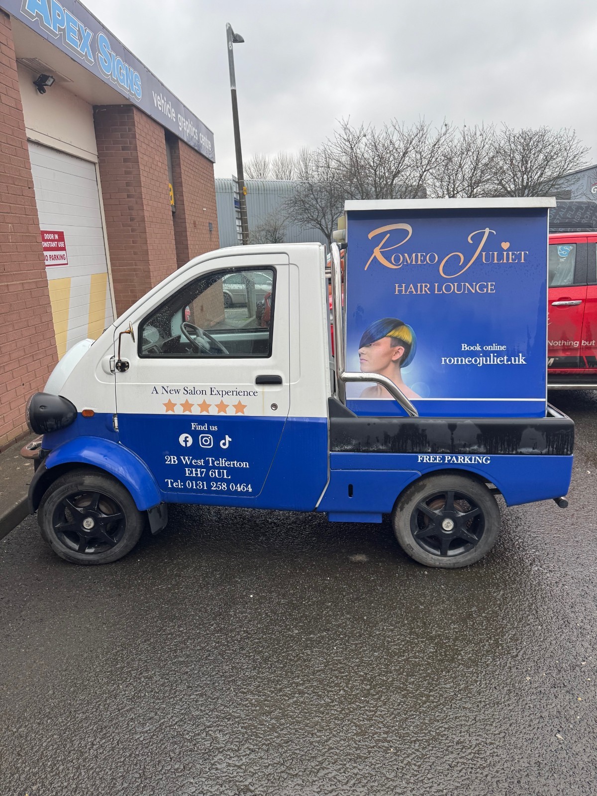 Daihatsu Midget 2 Advert / Marketing / Promotion Vehicle or Coffee Van Project