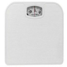 Mechanical Bathroom Scales Body Weight Weighing Scale Dial White 130kg 286Lb Max