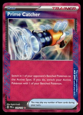 Pokemon TCG Prismatic Evolutions #119/131 Prime Catcher NM