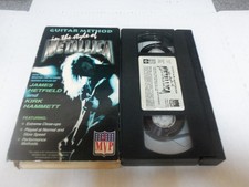 METALLICA  Guitar Method In The Style of Metallica VHS Video Cassette Tape