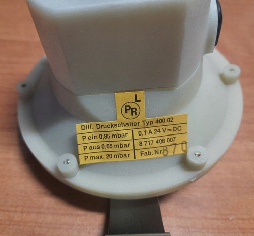 Junkers 8717406009 Ceranox Pressure Sensor Type 400.02 - Picture 3 of 4