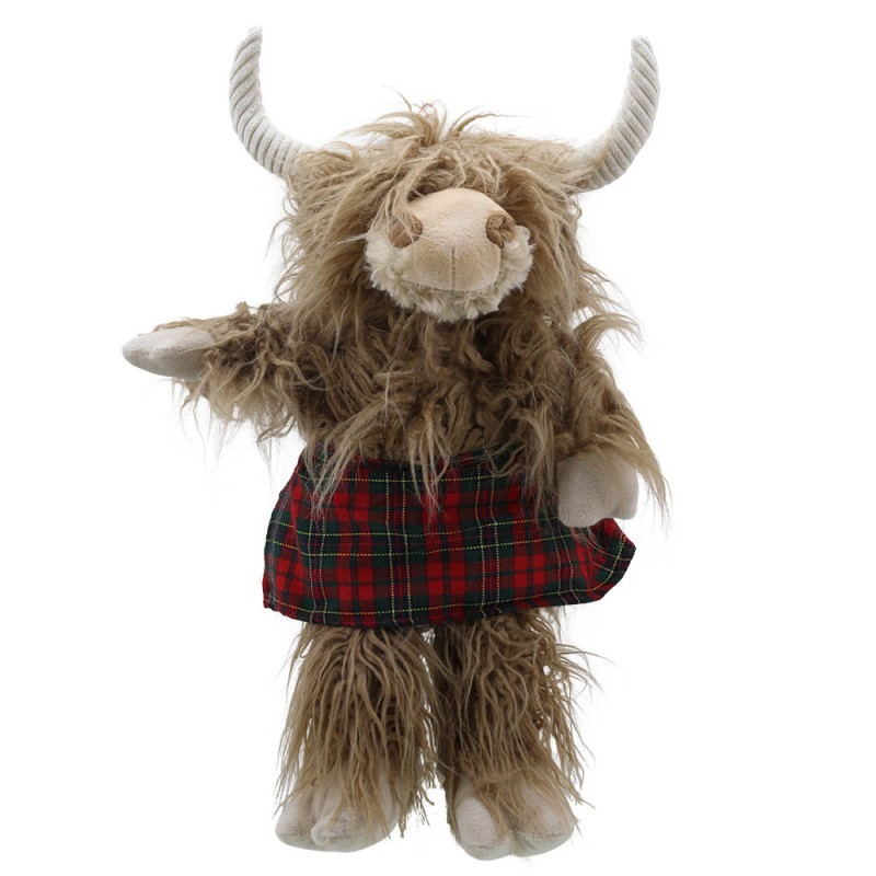 Wilberry Dressed Animals Highland Cow teddy Highland Cows Teddy soft toy teddies