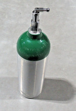 Luxfer TC-3ALM153 Leere Sauerstoffflasche 16.5 Zoll H&ouml;he x 5.3 M4141, 10A06