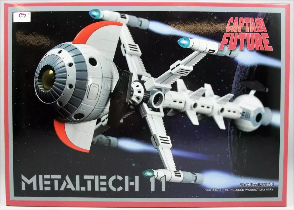 Cyberlabe Capitaine Flam en métal de collection par HL Pro Metaltech 11