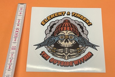 Element Art Timber Limited Edition Sticker Skate The Outside Within