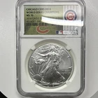 U.S. Mint 2016 American Silver Eagle $1 1 oz .999 Silver NGC MS70 Cubs WS