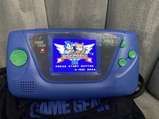 SEGA Game Gear  Blue Sport Edition Recapped and LCD Upgrade 2025