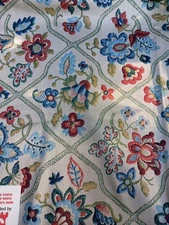 Vintage Cohama Riverdale Fabric 34" X 53" Captains Corner
