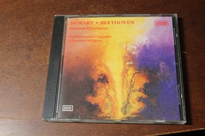 MOZART BEETHOVEN FAMOUS OVERTURES PHILHARMONIA CASSOVIA JOHANNES WILDNER CD