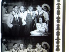 ORIGINAL CLEAN 16MM B/W CHARIOTEERS SUSANNAH MUSIC SOUNDIES FILM ALL BLACK CAST