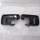Gloss Black Side Mirror Cover Cap Replacement w/ Hole For Ford F-150 2021-2026