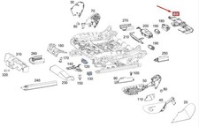 MB GLE W167 Fu&szlig;raumbeleuchtungshalterung vorne A16780015009051 NEU ORIGINAL