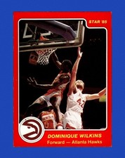 1984-85 Star Set-Break # 76 Dominique Wilkins EX-EXMINT *GMCARDS*