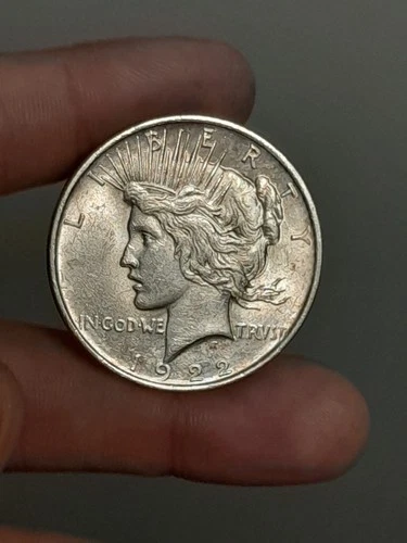 1922- P Peace Dollar Uncirculated #8
