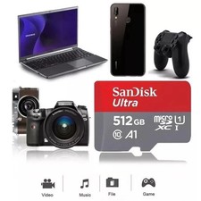SanDisk Ultra 512GB A1 Class 10 MicroSD Card