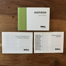 Dell Inspiron 1545 Notebook Laptop User's Guide Setup Manual - P/N F123H