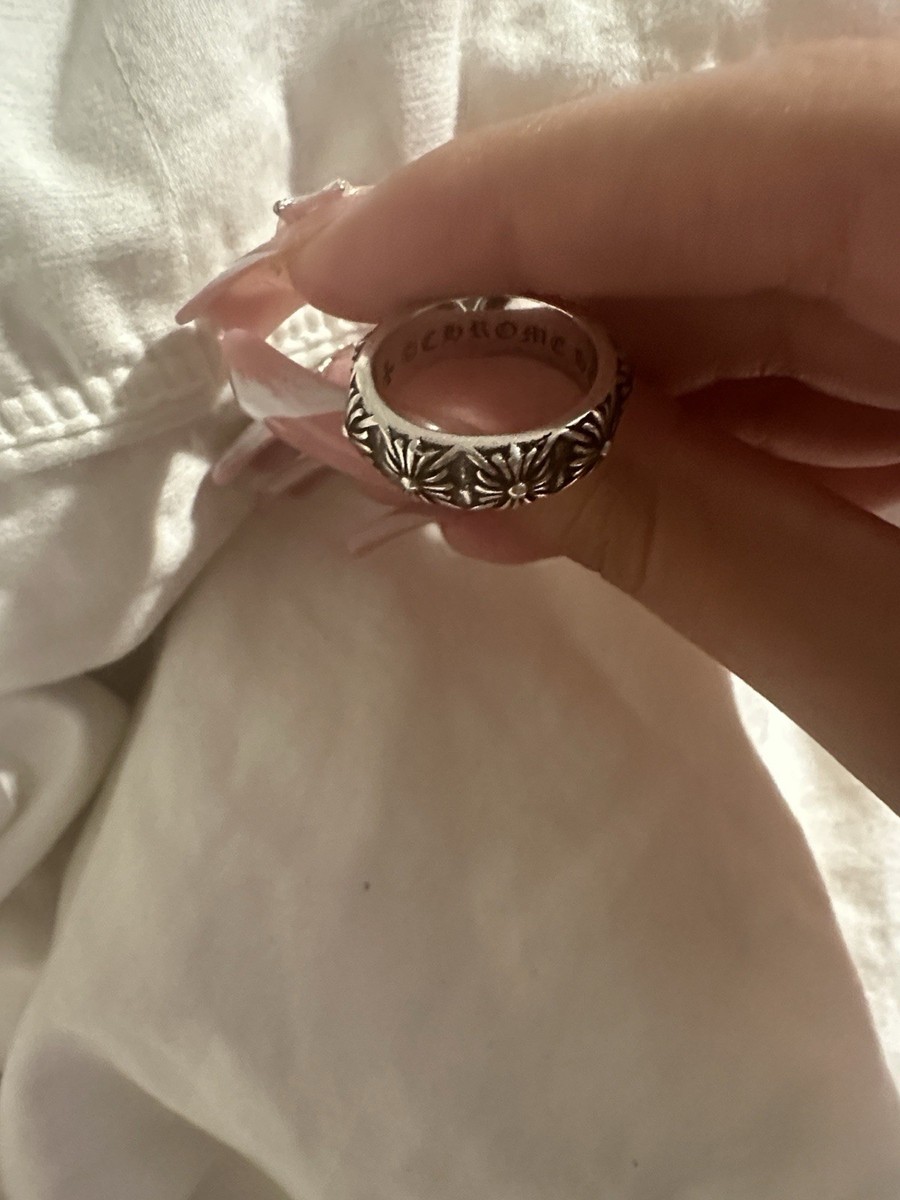 Forever 2003 Chrome Heart Ring Size 8 .925Silver | eBay