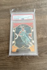2020 PANINI SELECT RED/WHITE/ORANGE SHIMMER #63 LaMELO BALL ROOKIE RC PSA 10