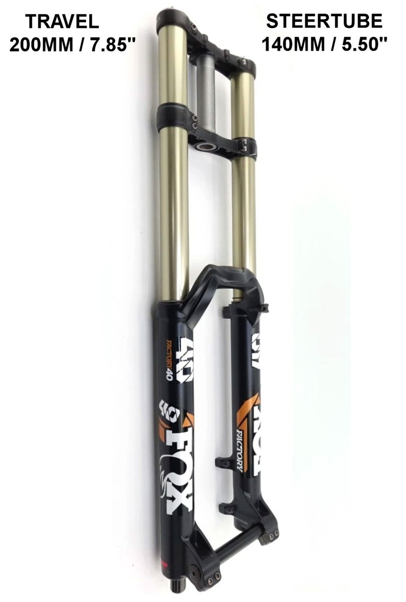 FOX 40 27.5 DH KASHIMA COAT ダウンヒルサスペンション Fox 40 Performance Elite Coil Fork MTB DH Mountain Bike Suspension