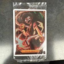 HAZBIN HOTEL TRADING CARDS ITS A DEAL PROMO C...