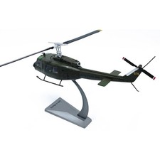Pro 1:48 UH-1 Iroquois Alloy Helicopter Model-Military Excellence Display Piece