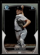 Seth Keener 2023 Bowman Draft Chrome Refractor Card #BDC-94