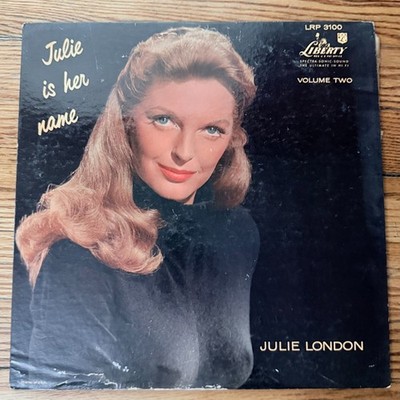 Julie London Julie Is Her Name Vol II Vinyl LP Liberty LRP 3100 FIRST PRESSING