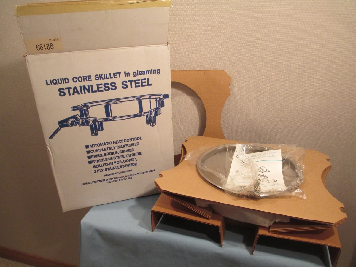 West Bend Stainless Steel Electric Skillets for sale | eBay