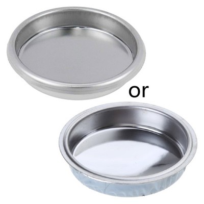 51mm/58mm Coffee Blind Filter Basket Stainless Steel Non Pressurized Filter Cups