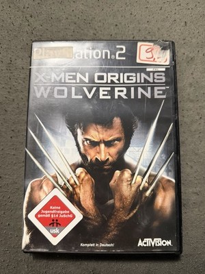 X-Men Origins: Wolverine PS2 PAL USK Keine Jugendfreigabe Handbuch