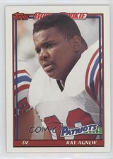 1991 Topps Ray Agnew #621 te2