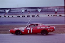 35 Mm Slide Of A 1971 Dodge Charger Nascar Grand National Driven By Bobby Isaac