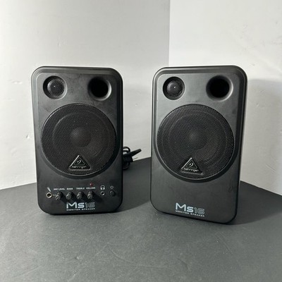 Behringer MS16 High-Performance Active 16-Watt Personal Monitor Speakers (Pair)
