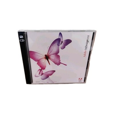 Adobe Indesign CS2 software Upgrade for Windows In Design w/ serial number READ