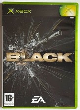 BLACK Microsoft Original Xbox Classic 2006 EA Game PAL UK Complete with Manual