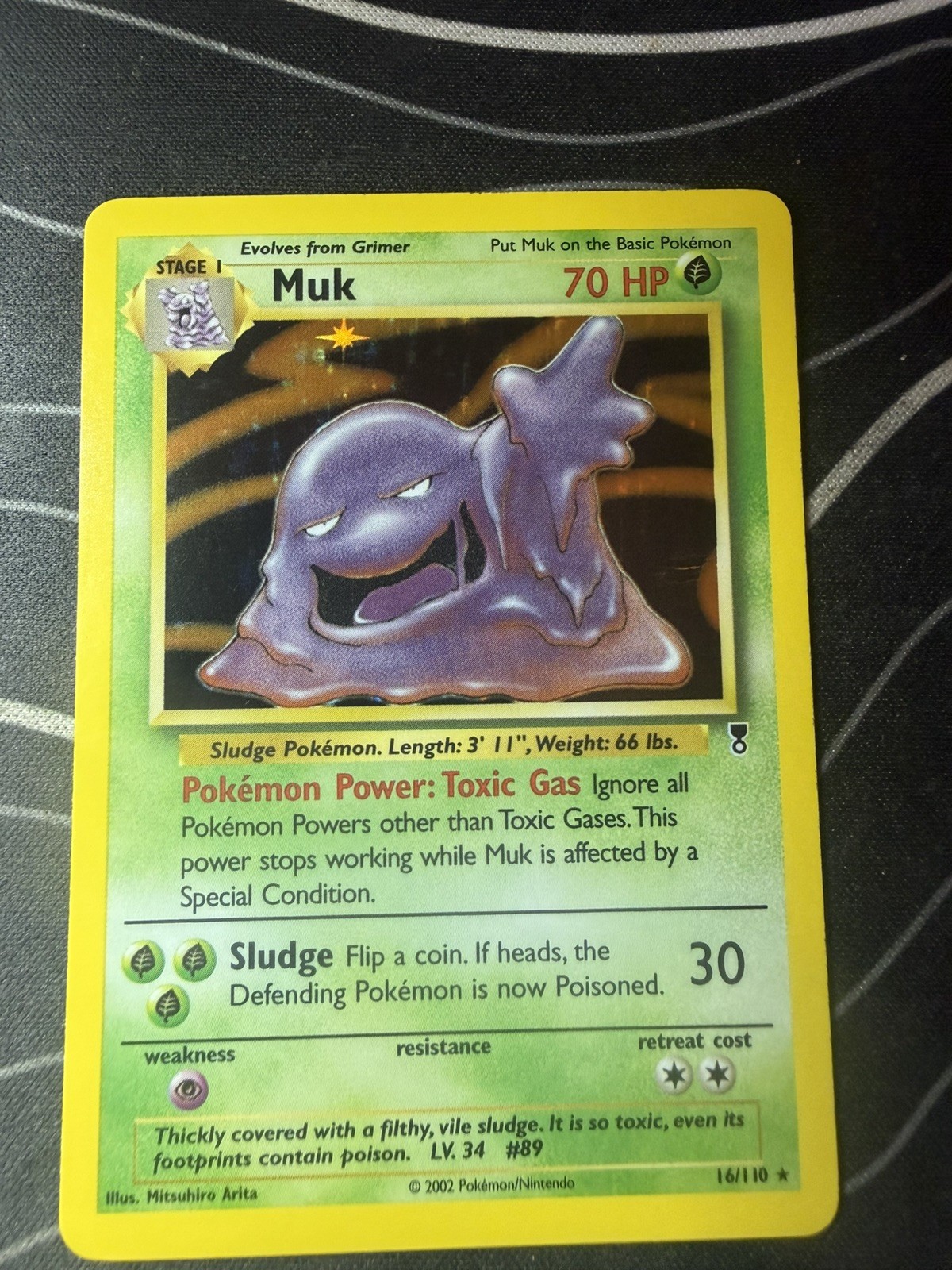 Muk 16/110 Holo Rare Legendary Collection Pokemon Near Mint