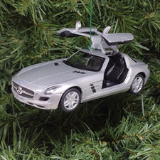 Mercedes SLS AMG Ornament Christmas Tree Decoration Xmas Gift Idea 5" 2010-2015