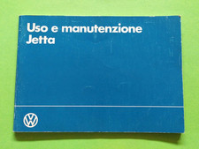 VOLKSWAGEN JETTA  LIBRETTO  USO MANUTENZIONE ORIGINALE   EDIZIONE 02/1984  (126)
