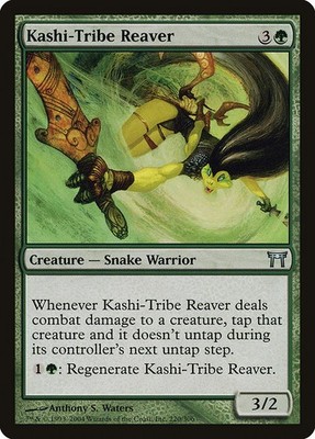 (3x) KASHI-TRIBE REAVER - Champions of Kamigawa   MTG Magic the Gathering Card