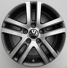 1x Original VW Golf 6 5 Plus Touran 1K0601025BM Atlanta 6.5x16 ET50 Alufelge Rim