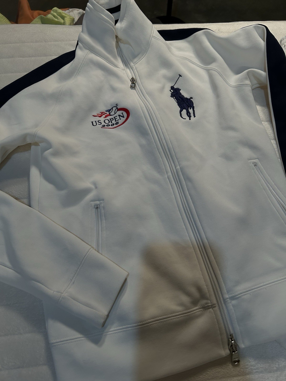 RLX Ralph Lauren Big Pony 2006 US Open SET TUTA giacca pantaloni RARO! Donna S