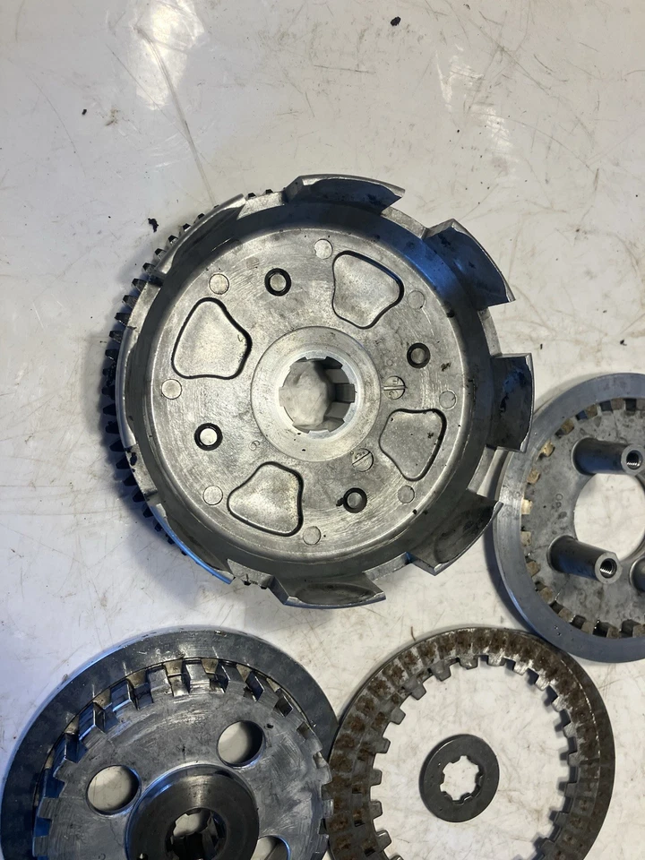  04-13 Honda CRF80F CRF80 CRF Cesta de embrague Buje Placa de presión Conjunto  Foto 2 de 4