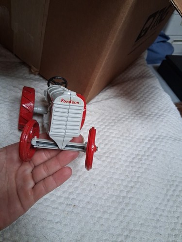 Fordson Cast Iron Tractor Vintage Die Cast Metal 6.5” Long - Picture 2 of 9
