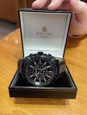Thomas Sabo Black Leather Strap Chronograph Unisex Watch