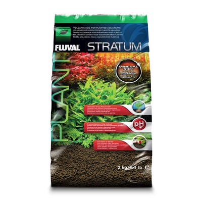 Fluval Plant and Shrimp Stratum, Mineral Rich Volcanic Soil, 4.4-Pound Pouch